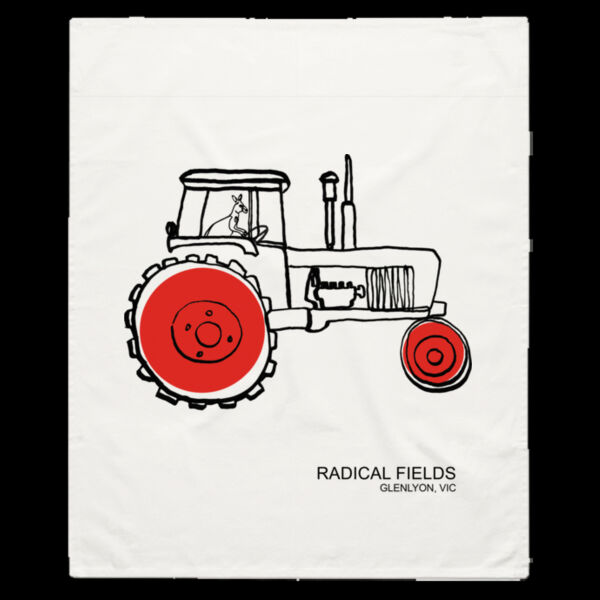 Radical Fields' Tractor Teatowel Thumbnail