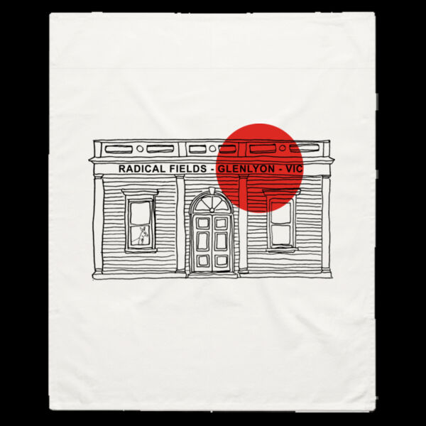 Radical Fields' Community Hall Tea Towel Thumbnail